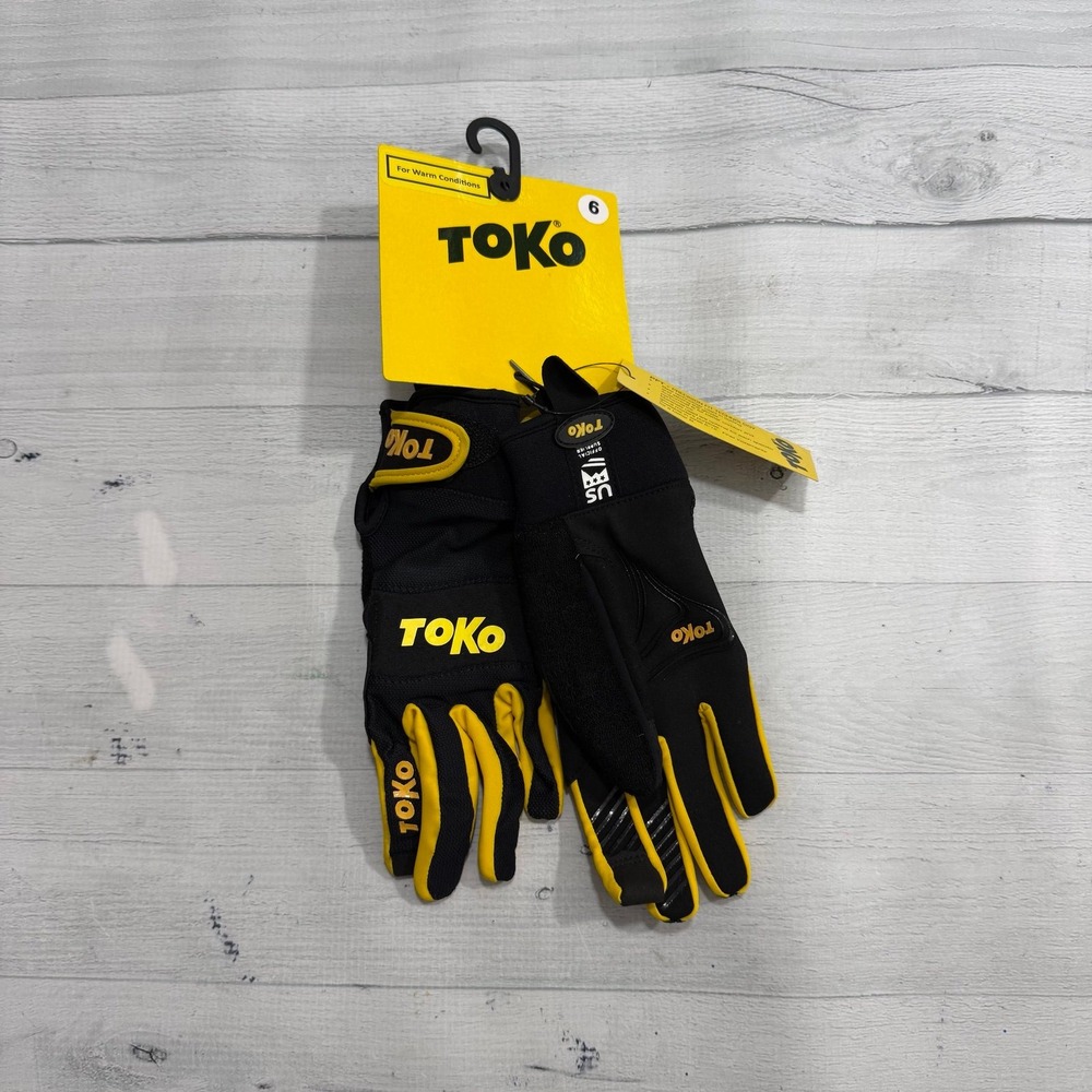Toko 3 season glove black size 6 NEW